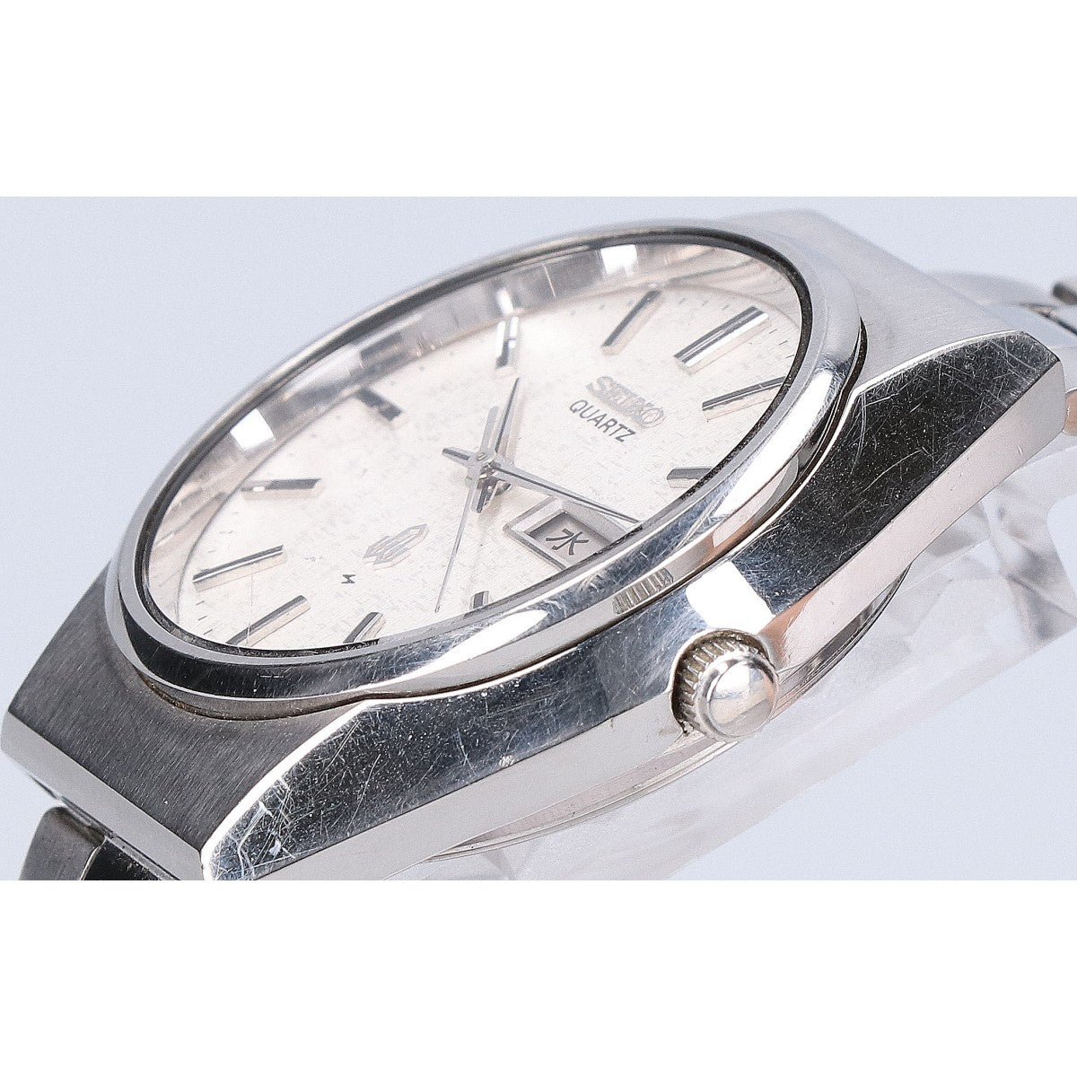 SEIKO セイコー 0843-8070 スノーフレーク文字盤 クオーツ 腕時計