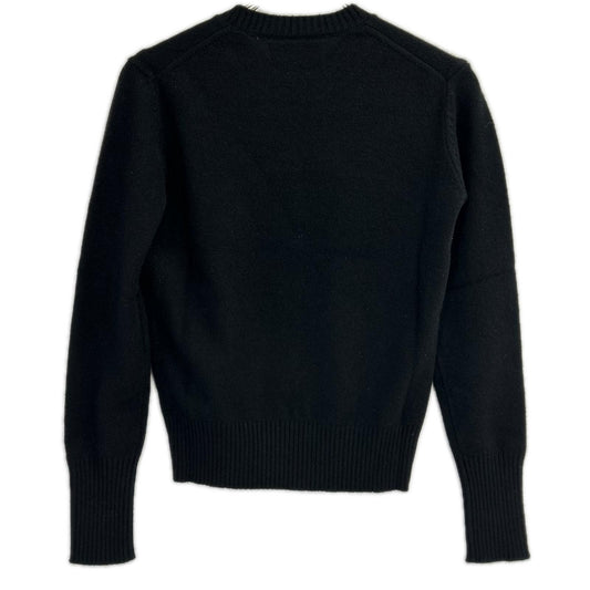 Tory Burch トリーバーチ ブラック ロゴ カシミア ニット トップス