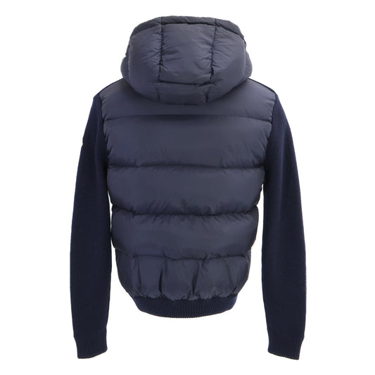 MONCLER モンクレール B20919413500 MAGLIONE TRICOT CARDIGAN ニット/ナイロン切替 フーディダウンジャケット ジャケット