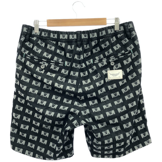 MARK&LONA マークアンドロナ MLM-4B-AT19 グレー スカルロゴ パヴェショーツ パンツ ボトムス