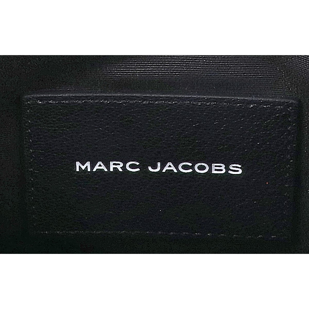 MARC JACOBS マーク ジェイコブス 【美品】4P5SMN001S01 001 ロゴ レザー ショルダーバッグ