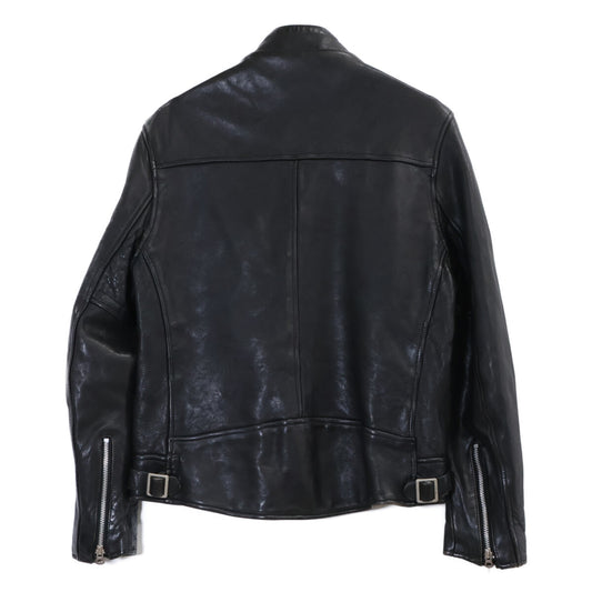 schott ショット 3191064 ブラック 羊革 ダブルブレスト ライダースジャケット ジャケット