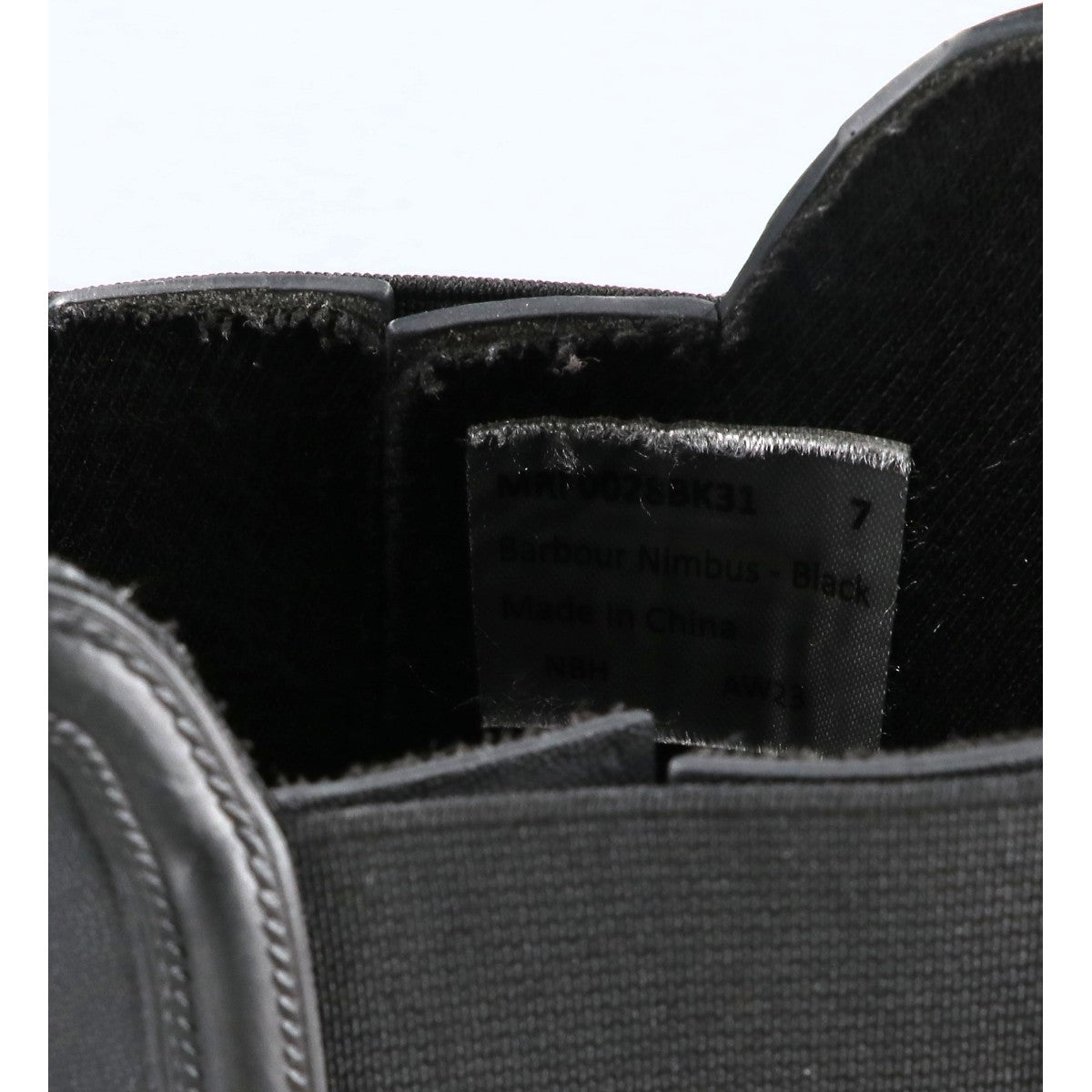 Barbour バブアー MRF0028BK31 ブラック BARBOUR NIMBUS レインブーツ シューズ
