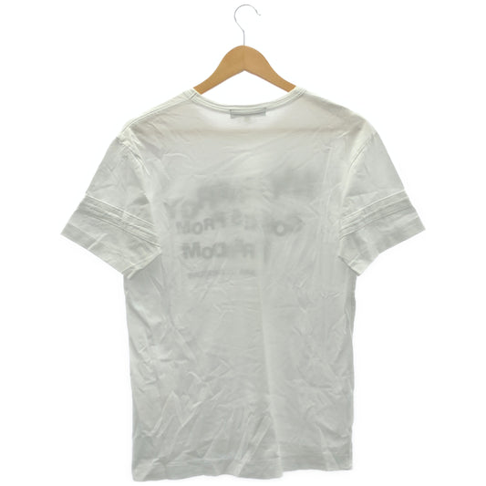 COMMEdesGARCONS コムデギャルソン ホワイト MY ENERGY COMES FROM FREEDOM Tシャツ トップス