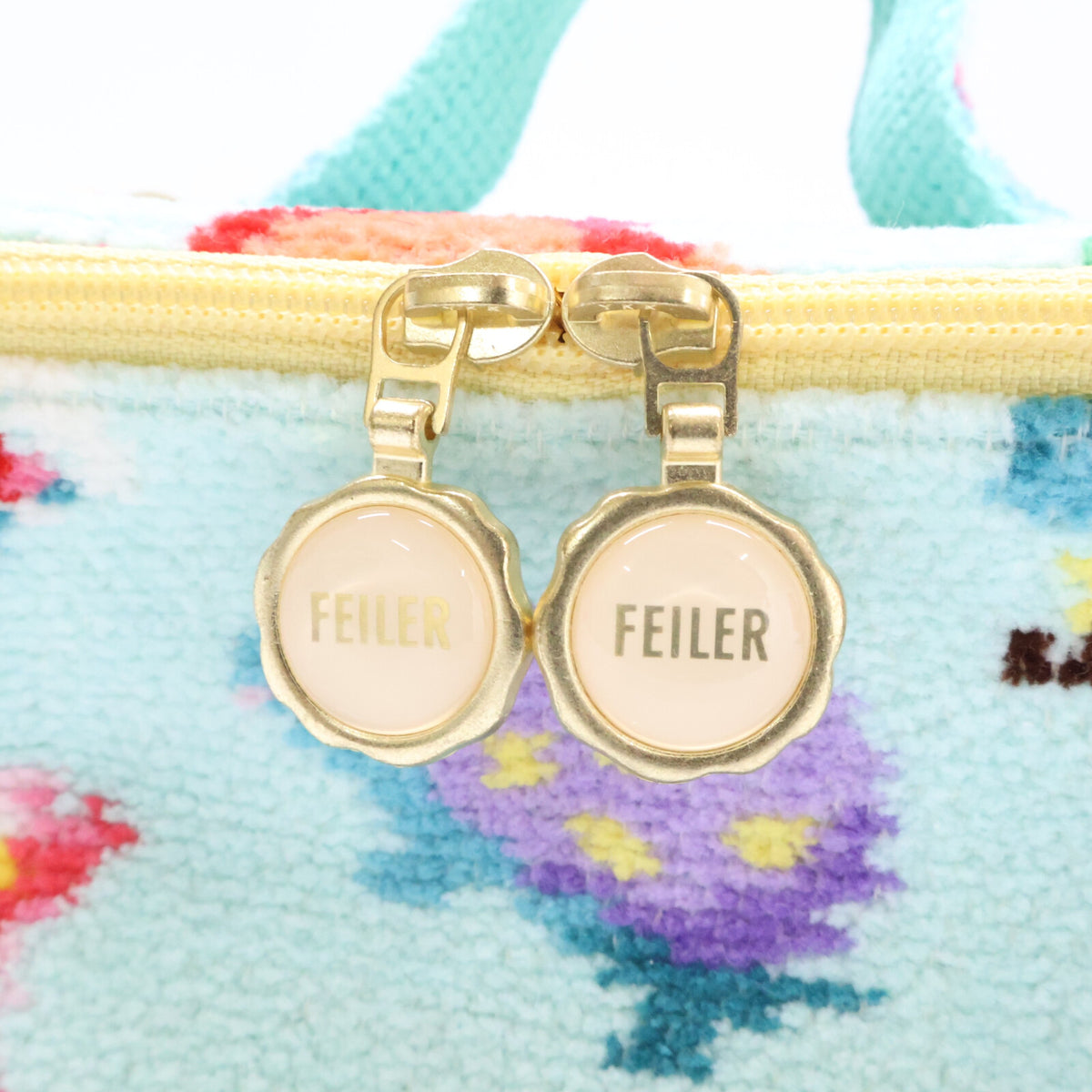 FEILER フェイラー x 神崎恵 【美品】FUNKY FORTUNE ファンキーフォーチュン バニティ ポーチ