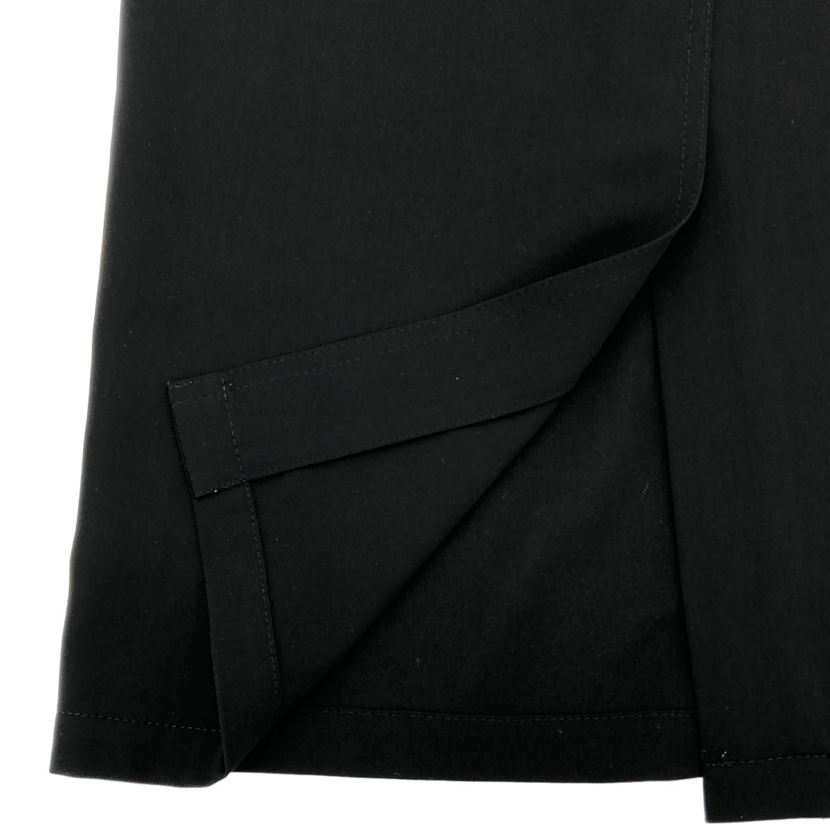 UNITED ARROWS ユナイテッドアローズ ブラック フロントスリット イージー タイトスカート ボトムス