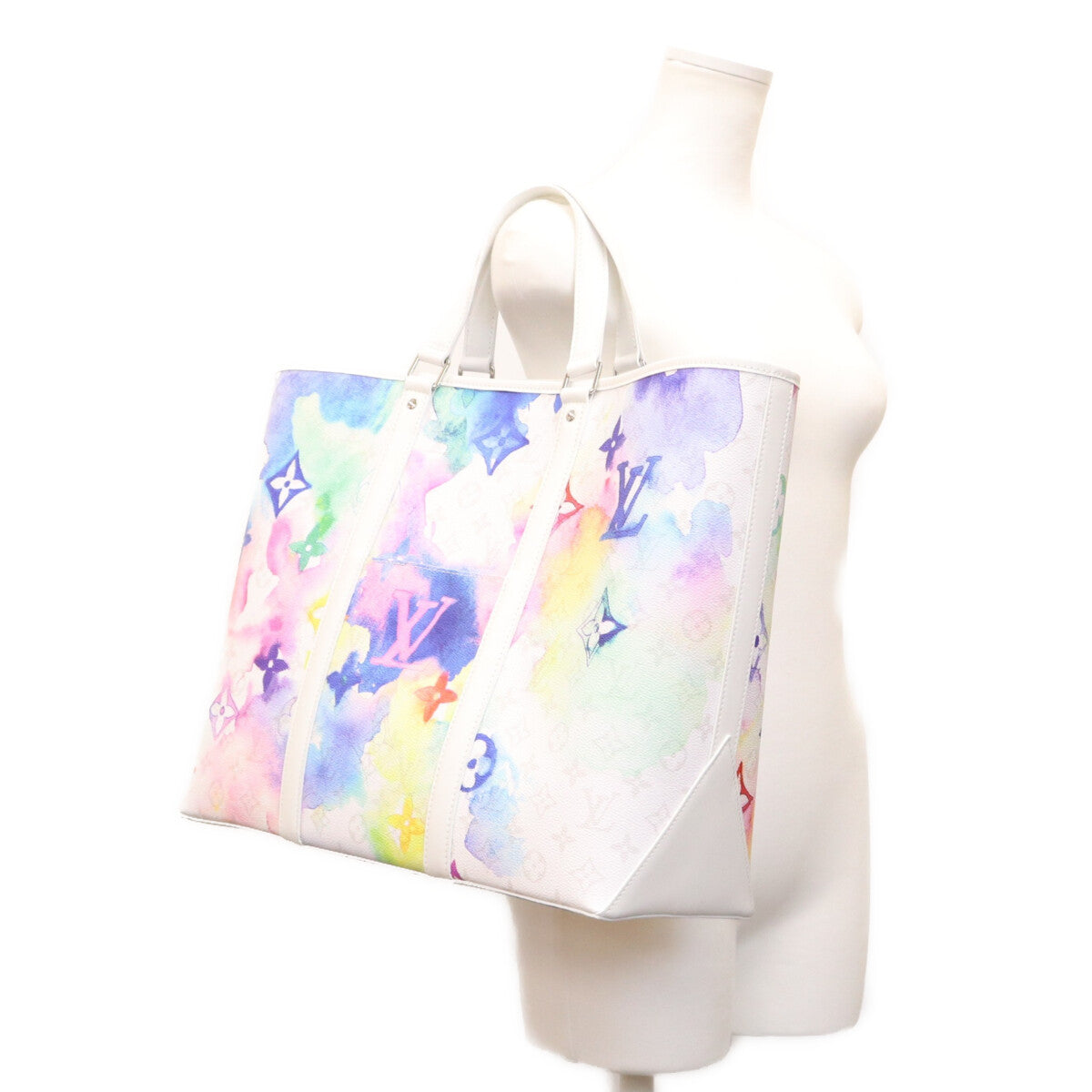 LOUIS VUITTON ルイヴィトン M45754 ウォーターカラーモノグラム ウィークエンド トートGM トートバッグ