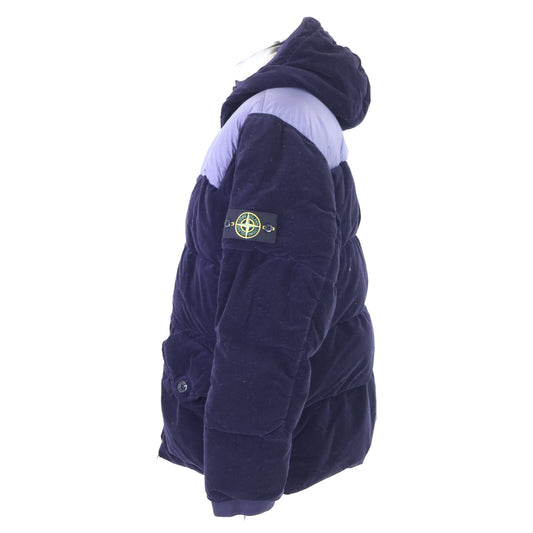 STONE ISLAND ストーンアイランド 【美品/国内正規】691544125 COTTON VELVET DOWN-TC WITH REVERSE LAMY FLOCK グローブ付 ダウンジャケット ジャケット