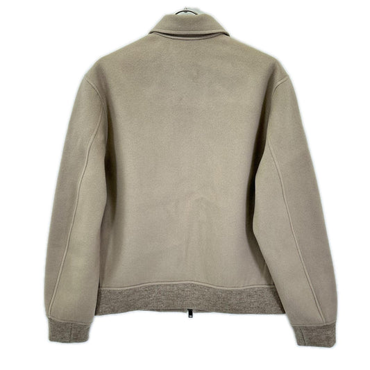 Theory セオリー 25年製 02-5409002 ウールカシミヤリブブルゾン ジャケット
