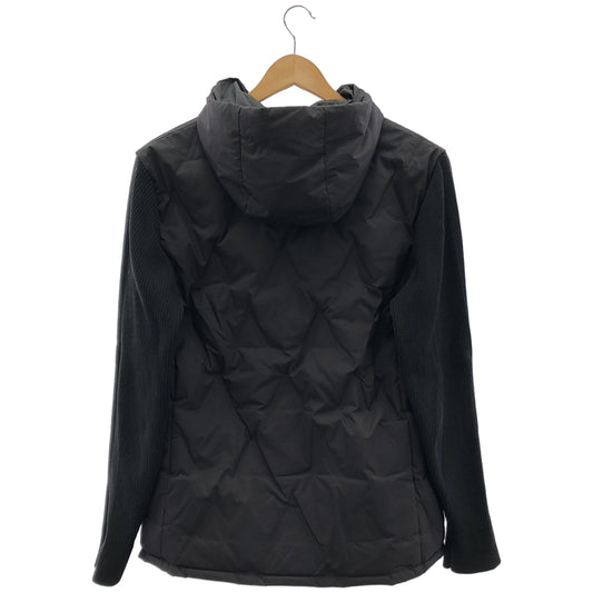 HIGH STREET ハイストリート 632-0215005 ブラック 切り替えダウンジャケット トップス
