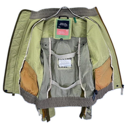 G-STAR RAW ジースターロゥ D21050-C975 カーキ E 24H Turtle Bomber ジャケット