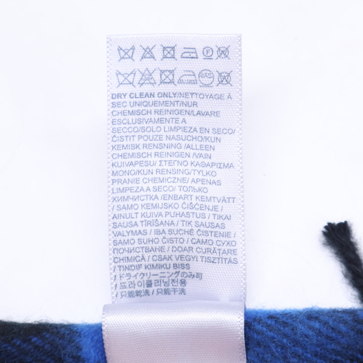 JOHNSTONS OF ELGIN ジョンストンズオブエルガン green label relaxing グリーンレーベルリラクシング別注 36363430882 チェック カシミヤ混ウール フリンジ マフラー