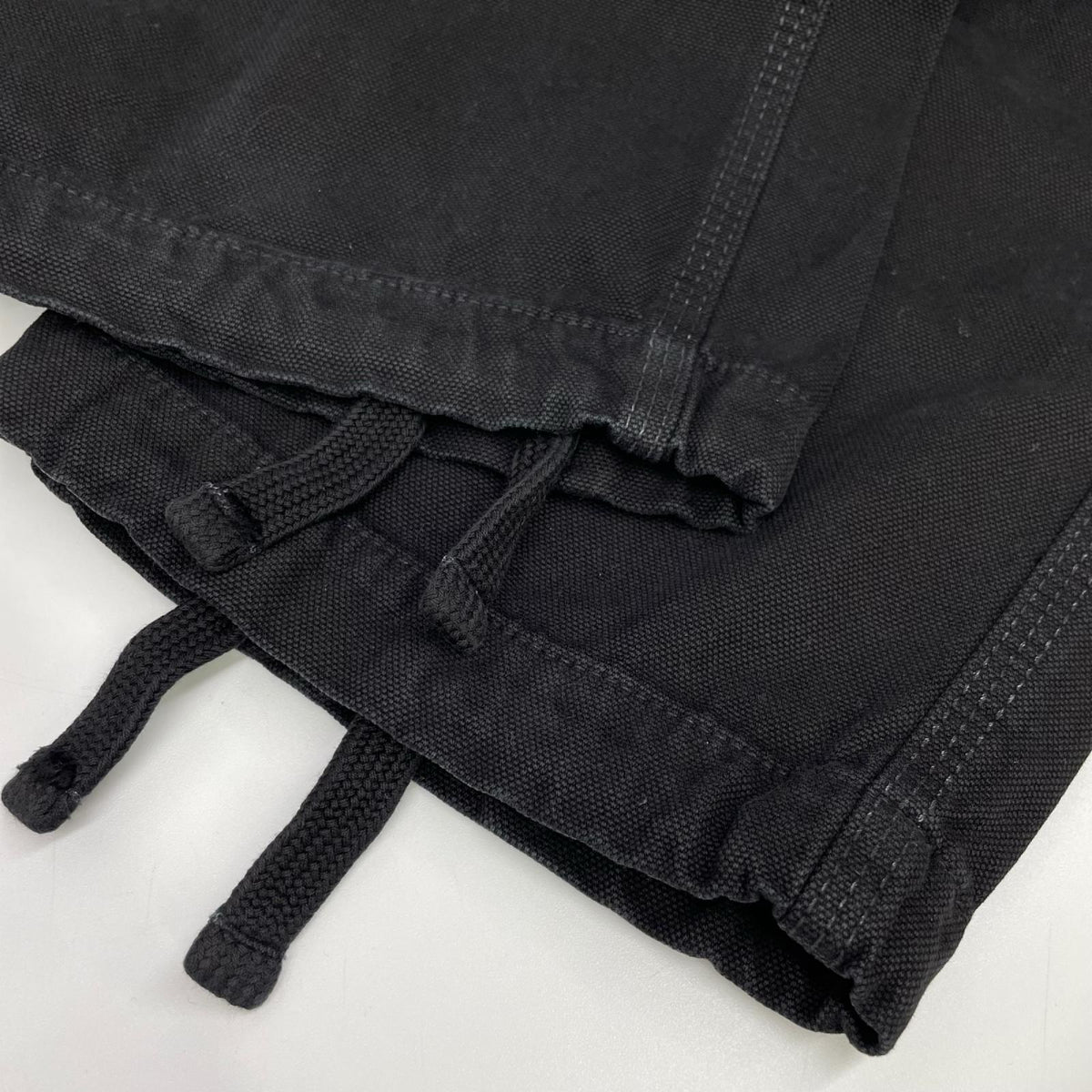 STONE ISLAND ストーンアイランド ブラック Trousers パンツ ボトムス