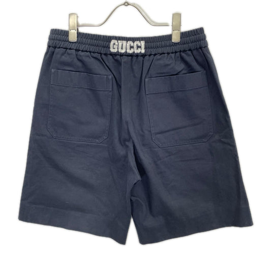 GUCCI グッチ 694115 ネイビー ハーフパンツ ボトムス