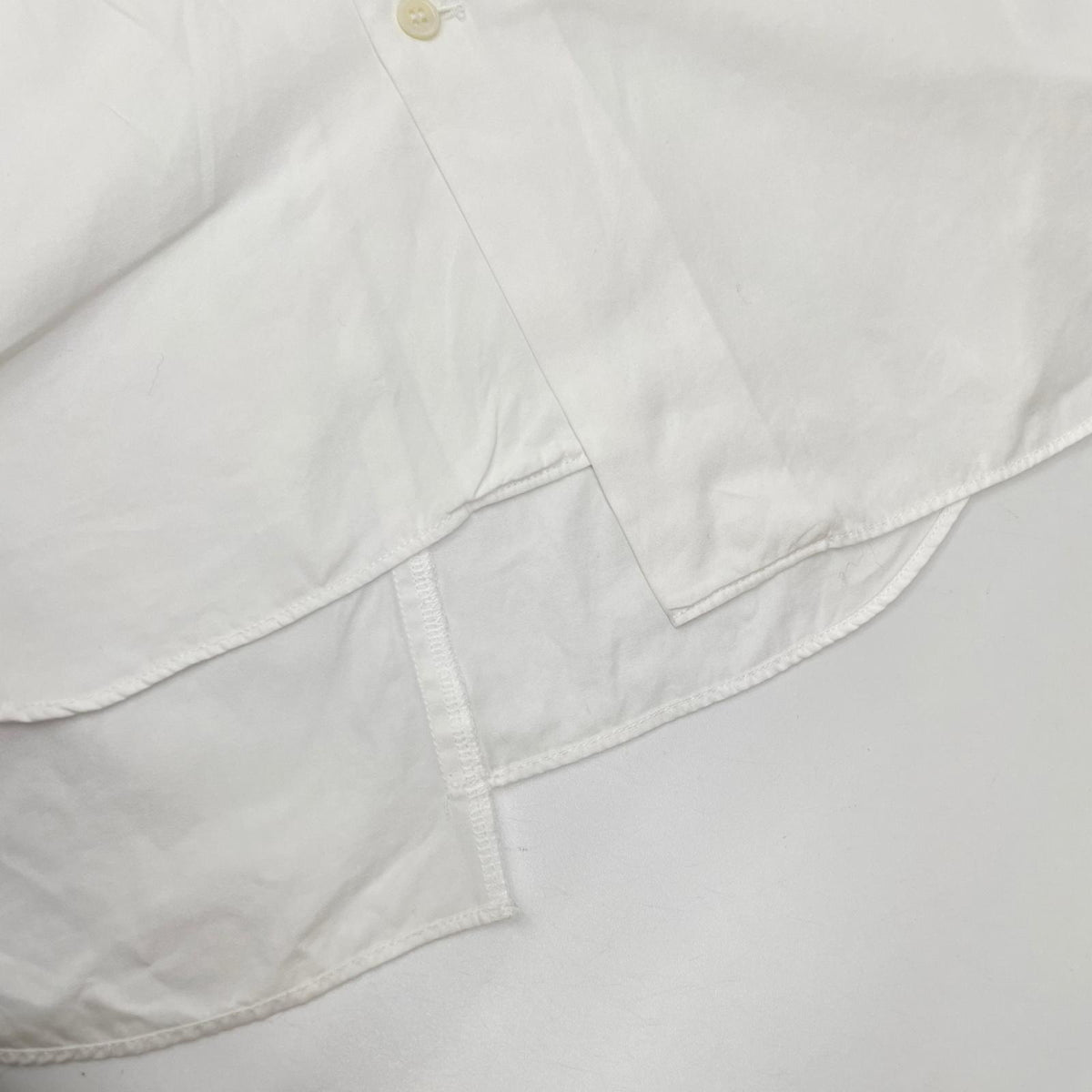 COMMEdesGARCONS COMMEdesGARCONS コムデギャルソンコムデギャルソン(コムコム) 06年製 RR-B012 ホワイト コットン 変形カラー シャツ トップス