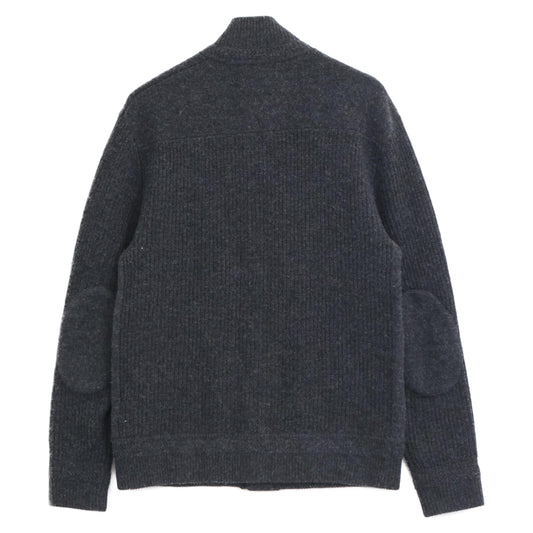 POLO RALPH LAUREN ポロ ラルフローレン 【国内正規】カシミヤ混 エルボーパッチ スタンドカラー ニット トップス S メンズ