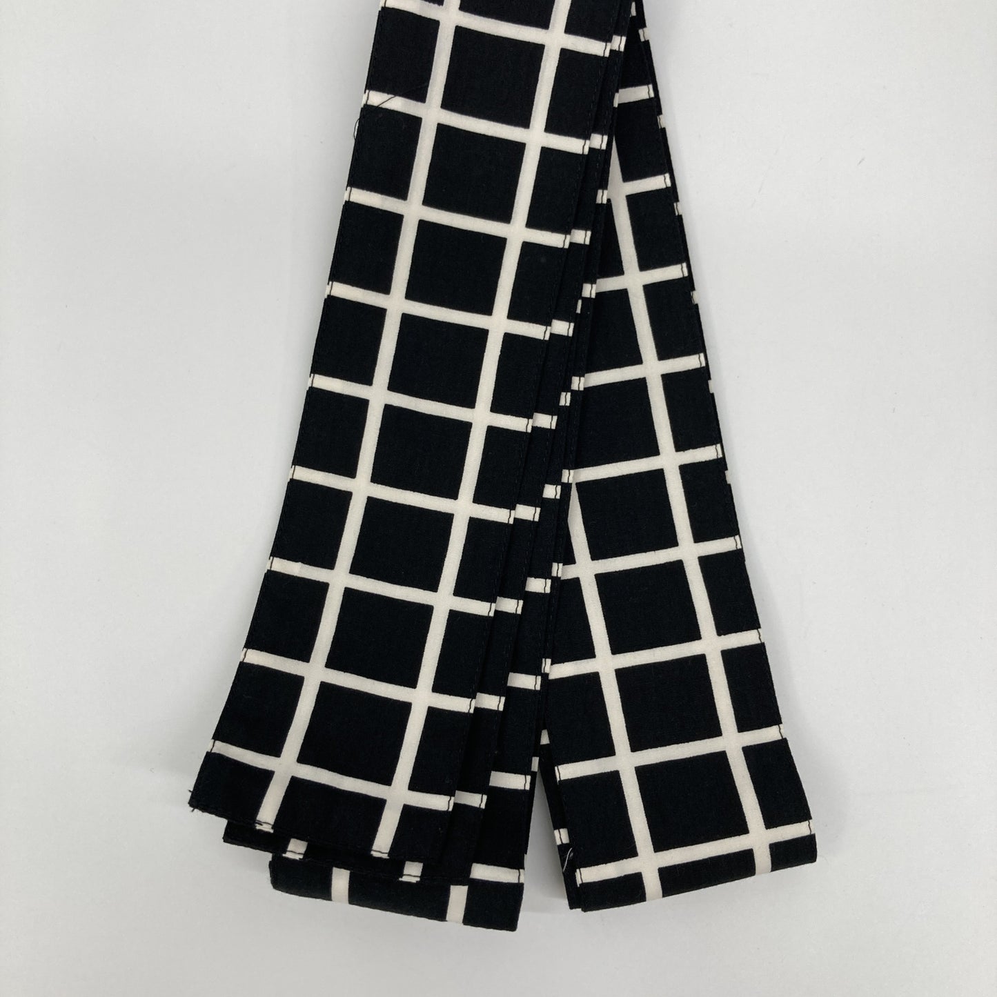DRIES VAN NOTEN Black and White Checkered Dress
