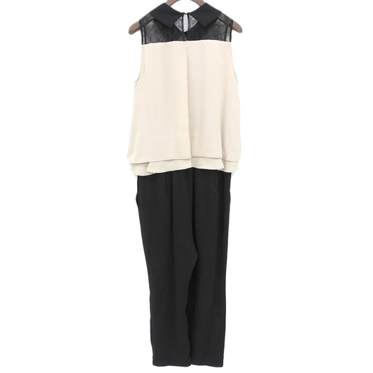 LOVELESS Unused Lace Combo All-in-One Women's Black x Beige 36 62J33-404-42 Overalls All-in-One