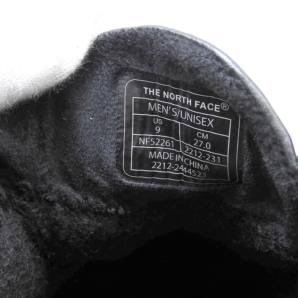 THE NORTH FACE ノースフェイス 美品 GORE-TEX MOCCASIN シューズ メンズ 黒 ブラック 27cm NF52261 シューズ 9(US)