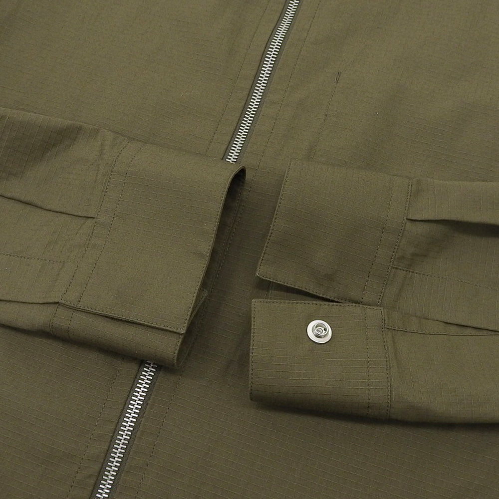 OAMC オーエーエムシー 新品同様 IAN シャツジャケット メンズ カーキ S 24E28OAU94 ジャケット S