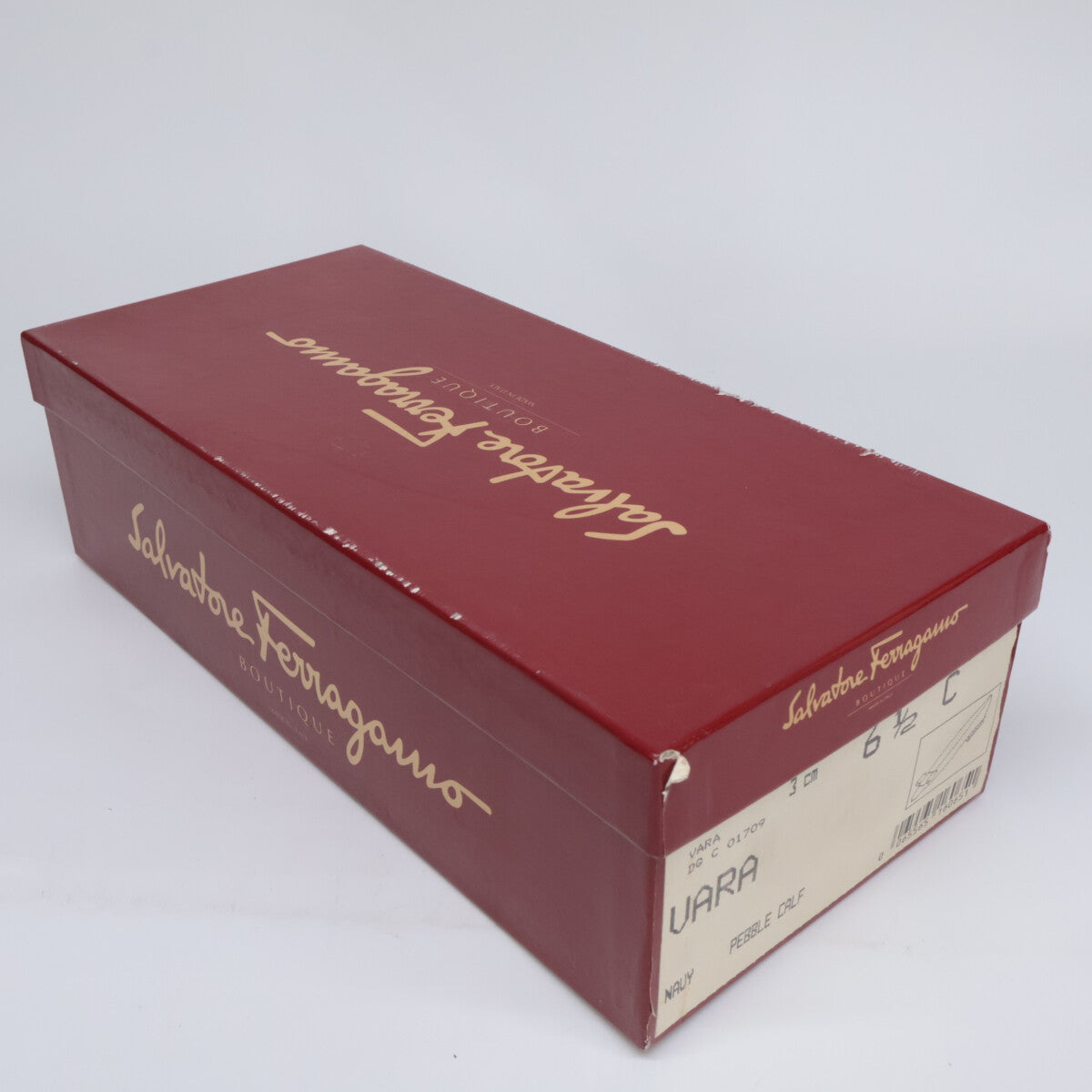 Salvatore Ferragamo サルヴァトーレフェラガモ VARA ヴァラリボン ローヒールパンプス/ シューズ 6 1/2C