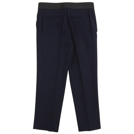 Phoebe Philo Era Cropped Slacks Pants Bottoms Women's Navy 36 Bottoms 36 Women's