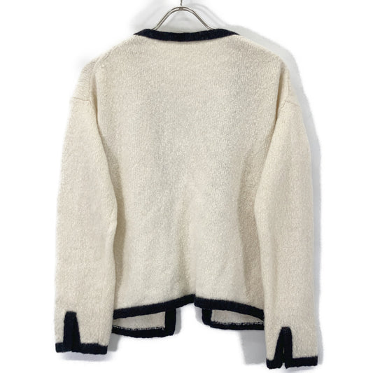 L'Appartement 22-080-560-2140-3-0 22AW Bicolor Knit Cardigan Tops