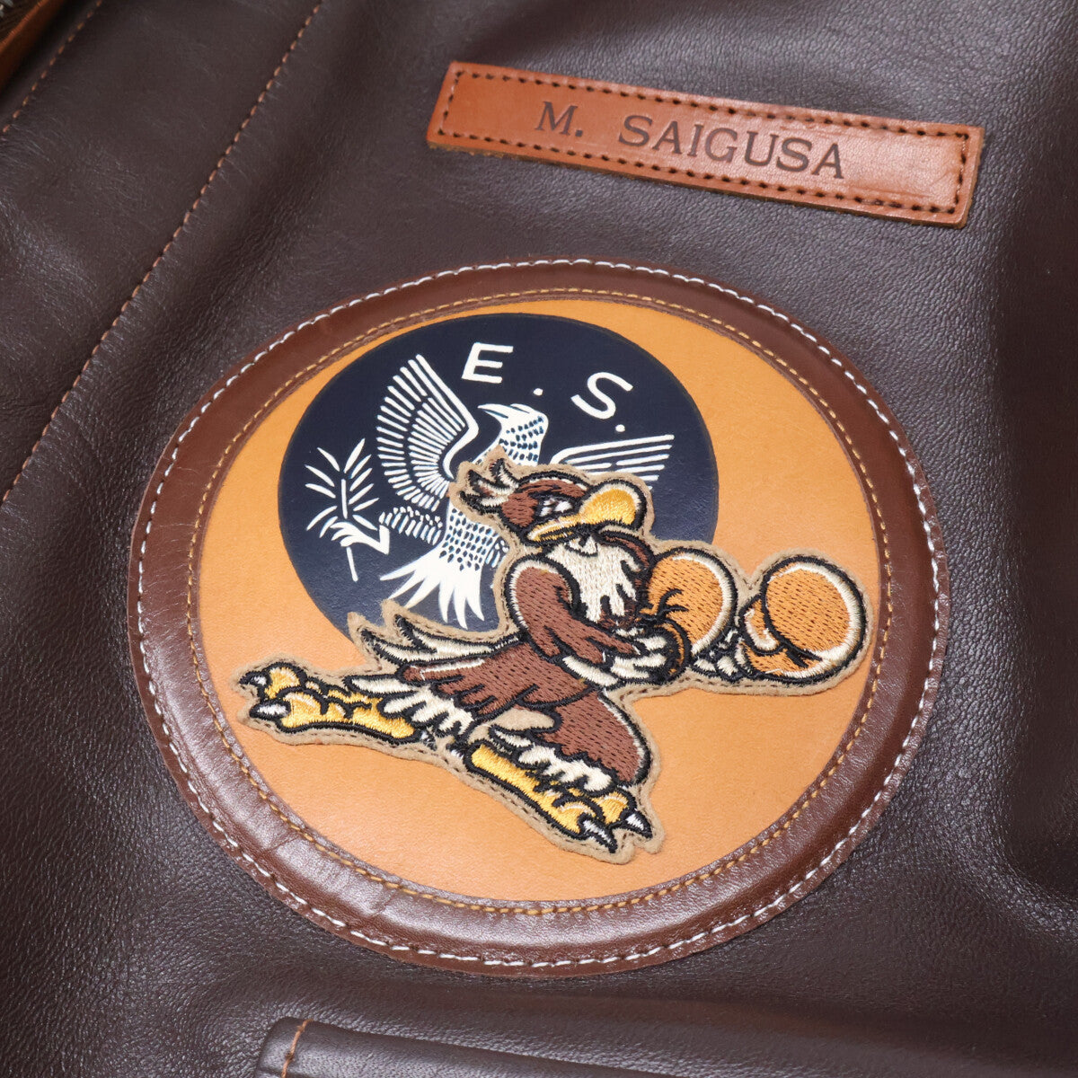 THE FEW J.A.DUBOW A-2 30-1415 W33-038 Real McCoy Custom King Flight Jacket