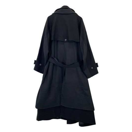 MAISON SPECIAL メゾンスペシャル 11252161202 レイヤーリングダブルブレステッドプライムオーバーコート コート