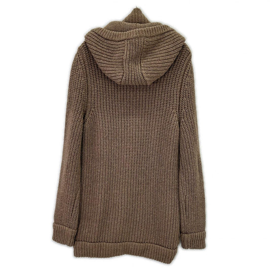 DSQUARED2 ディースクエアード S71HA0410 アルパカ混ウール ニットダッフルコート ジャケット