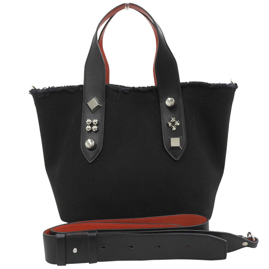 Christian Louboutin New like Flangibus Small 2WAY Tote Bag Ladies 3215121 Black Tote Bag