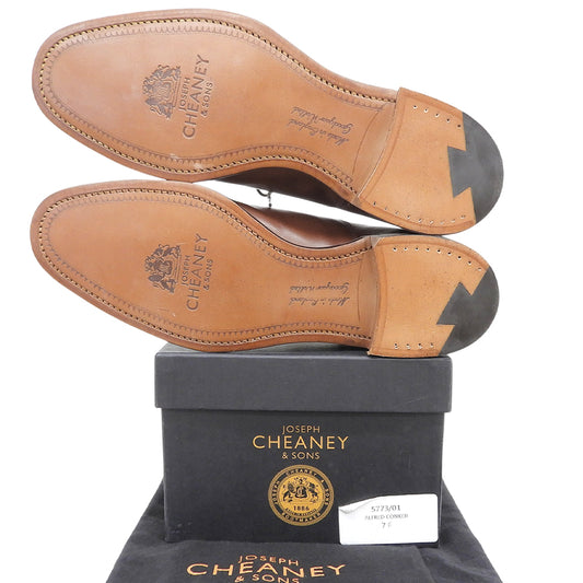 JOSEPH CHEANEY&SONS ジョセフチーニーアンドサンズ 新品同様 ALFRED ストレートチップ シューズ メンズ 7 シューズ
