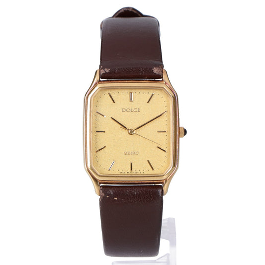 SEIKO セイコー DOLCEドルチェ 8N41-5150 18KT金無垢ケースクォーツ 腕時計