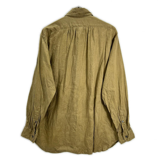 NIGEL CABOURN ナイジェルケーボン 8046-00-10005 カーキ BRITISH OFFICER'S SHIRT トップス