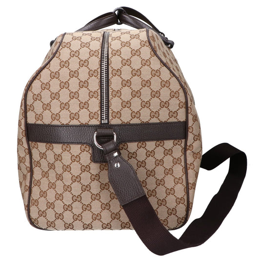 GUCCI グッチ 美品 610105 GGキャンバス ボストンバッグ