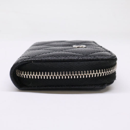 CHANEL シャネル 31番台 AP0216 キャビアスキン クラシック ジップ コインパース コインケース
