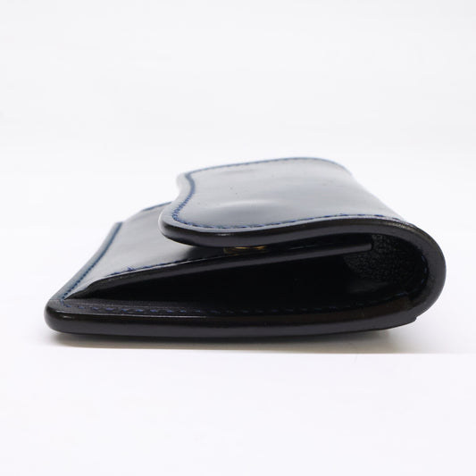WILDSWANS 【Excellent Condition】CSS-TONGUE/HC/INTBxEB/BK Tongue Cordovan/Saddle Pull-Up Coin Case
