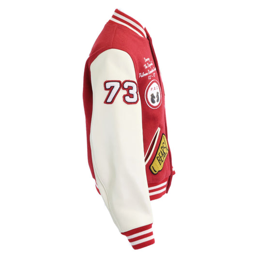JOE MCCOY ジョーマッコイ 【美品】MJ18126 VARSITY JACKET BRUNSWICK アームレザー切替 スタジャン ジャケット