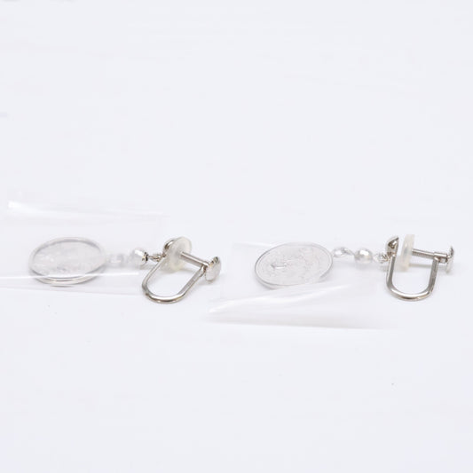 Pt1000 Pt1000 新品未使用 Pt999.9 x Pt900 アナと雪の女王II 1/30oz 純プラチナメダル イヤリング