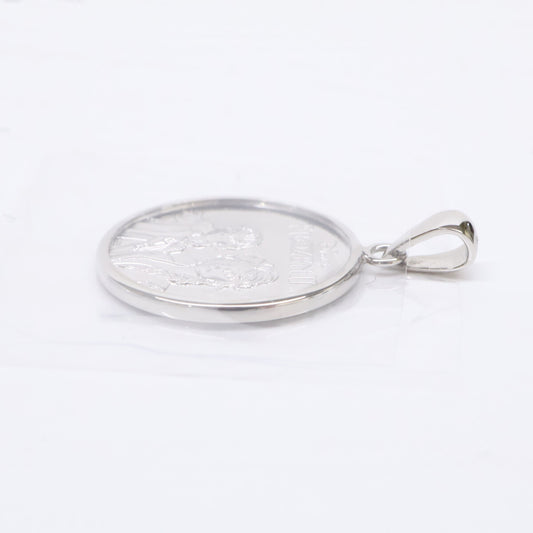 Pt1000 Pt1000 新品未使用 Pt999.9 x Pt900 アナと雪の女王II 純メダルペンダントヘッド1/10oz ペンダントトップ