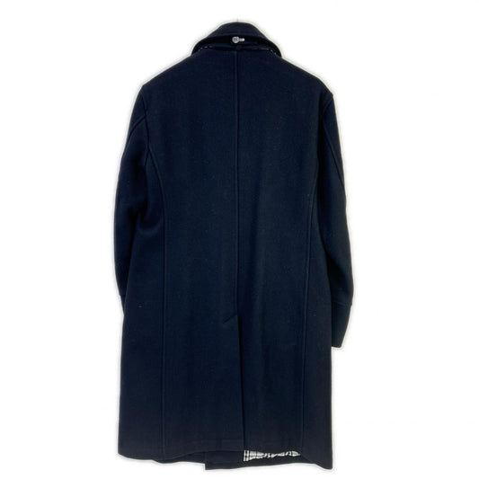 Burberry Black Label バーバリーブラックレーベル BMC73-104-29 ブラック 銀ボタンウールコート コート