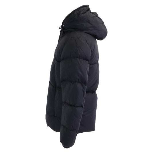 MONCLER モンクレール 【美品】MONTCLA モンクラ 内側ロゴ刺繍グログランテープ フーディダウンジャケット ジャケット