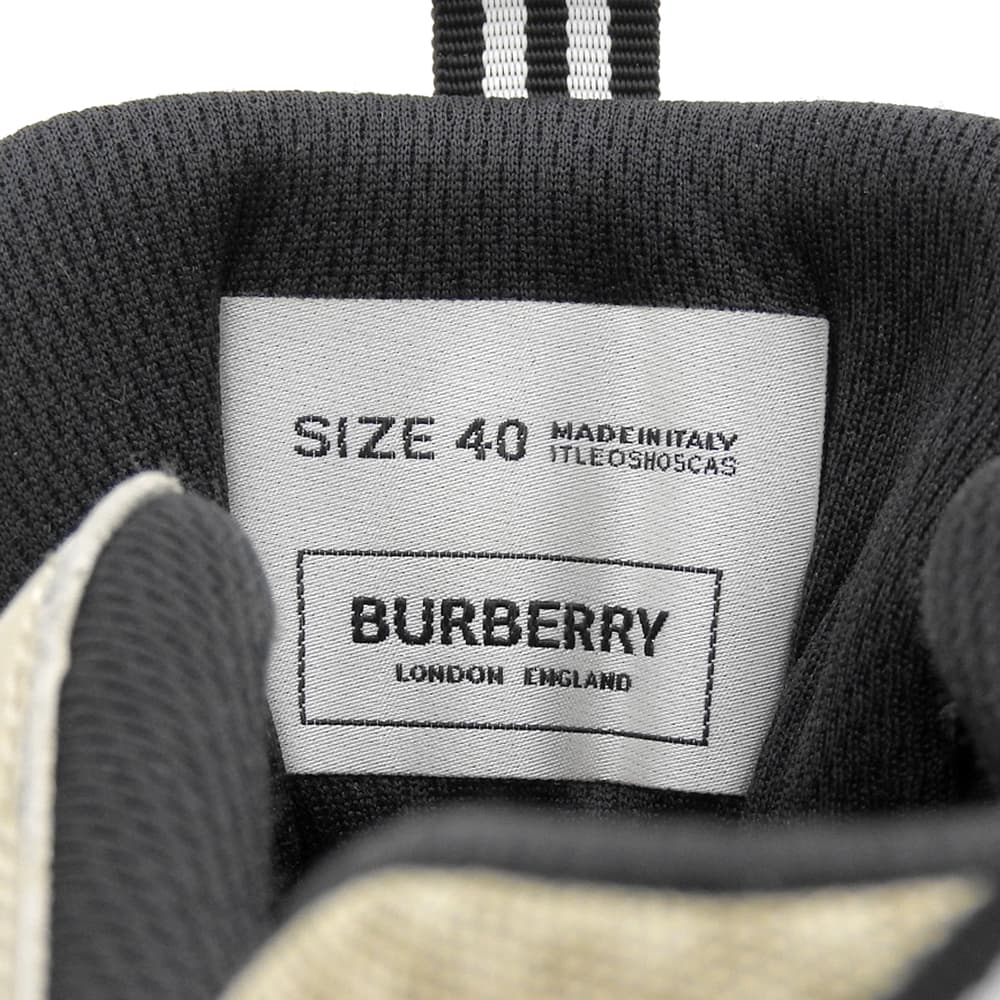 BURBERRY バーバリー RS5 ユニオン ロースニーカー シューズ メンズ ベージュ 40 8016481 シューズ