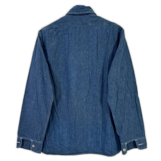 NIGEL CABOURN ナイジェルケーボン 8020010006 P.O.H. NAVALプールオーバーデニムシャツ トップス