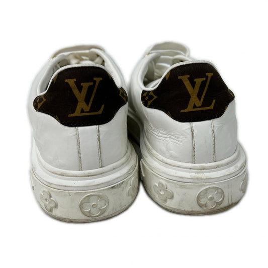 LOUIS VUITTON ルイヴィトン タイムアウトライン モノグラムパターンレザー スニーカー シューズ