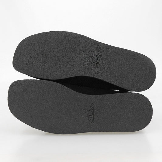 Clarks クラークス 美品 WallabeeEVO Btワラビーエヴォブーツ シューズ メンズ ダークネイビー 6 1/2 シューズ