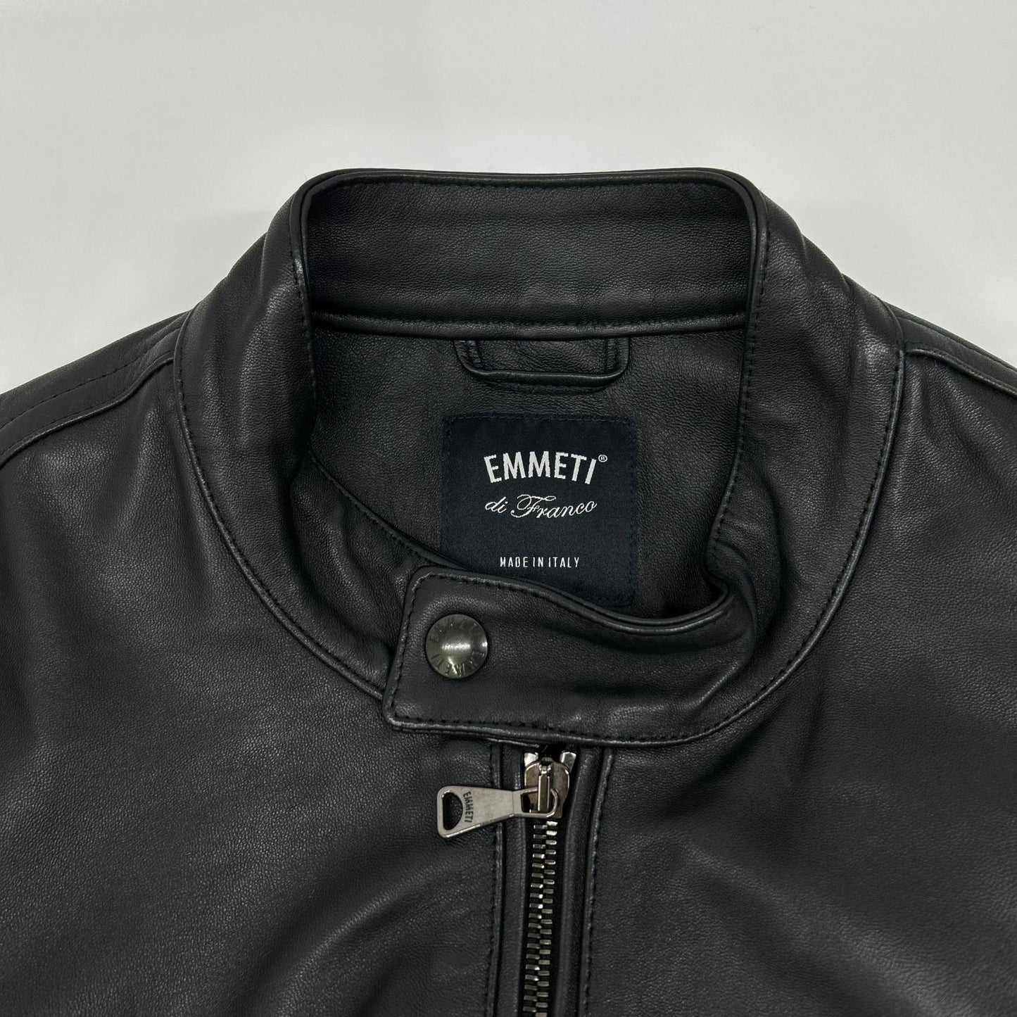 EMMETI GIAPPONE-078 JURI lambskin single rider jacket
