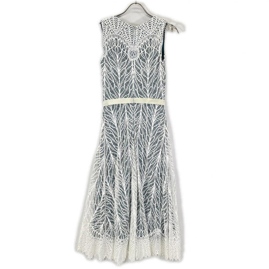 TADASHI SHOJI タダシショージ BTY18698MDJ ホワイト エンブロイダリーワンピース ワンピース