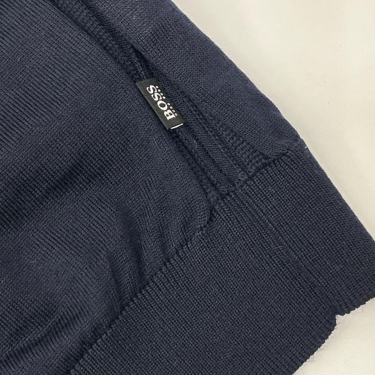 BOSS ボス 50392083 Musso-P ネイビー タートルネックニットセーター トップス