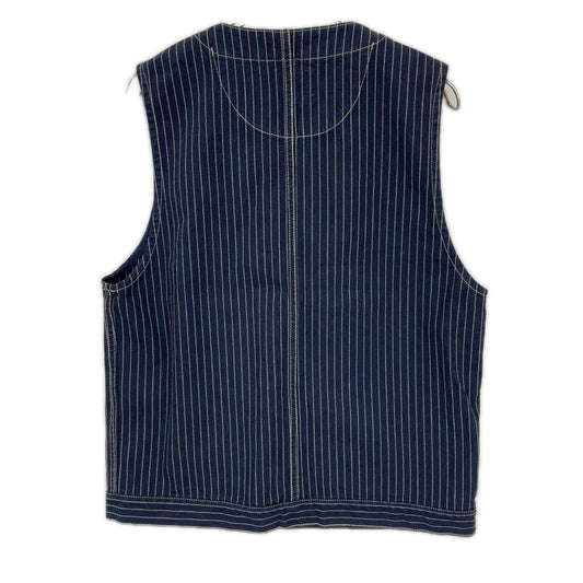 schott ショット 3122067 ネイビー OLD HICKORY DENIM VEST ベスト